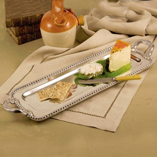 Pewter PEARL david long rectangular tray
