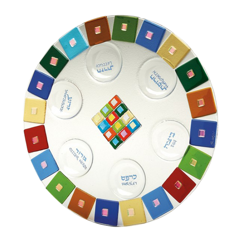 TB 017 Twelve Tribes Seder Plate 644