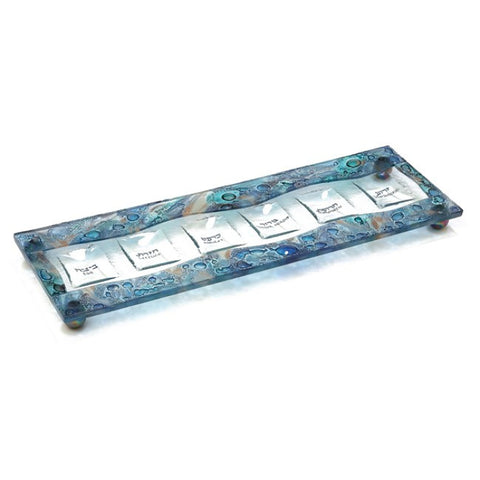 TB 022 Mediterranean Sea Rectangular Seder Plate 664