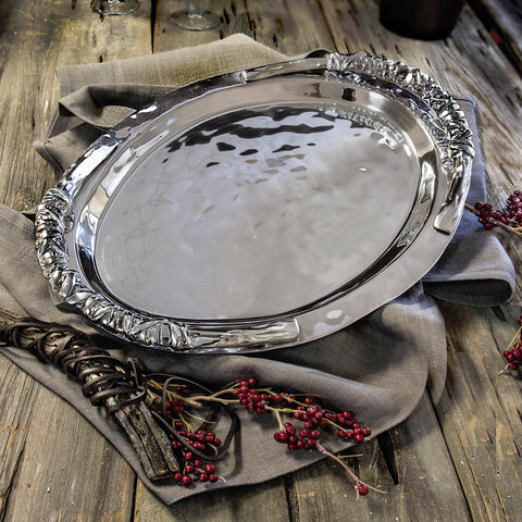 6905 SOHO Galena Oval Tray (large)