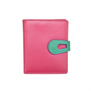 ILI 002 Small Wallet w/cut out tab closure 7812RFB