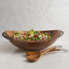 NAM 001 Braid Salad Bowl with Servers MT0638