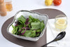 PB 004 Salerno Porcelain Medium Square Salad Bowl 2252W