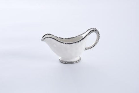 PB 008 Salerno Porcelain Gravy Boat 2571W