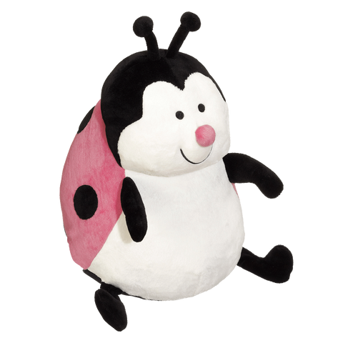 EB 009 Embroidered Pink Ladybug #72020