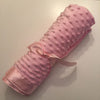 BIZ 001 Double Face Baby Blanket (Crib Size) Dimple Satin Trim DMP006