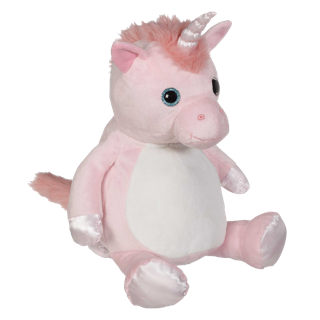 EB 019 Embroidered Unicorn Pink