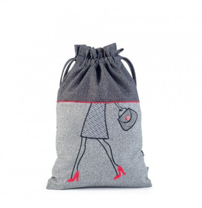 JAK 009 Women's Shoe Bag 1000-55 Red