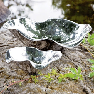 Pewter VENTO Oval Bowl (small)