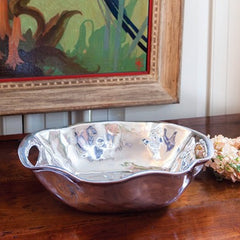 6985 VENTO Rebecca Oval Medium Bowl with Handles