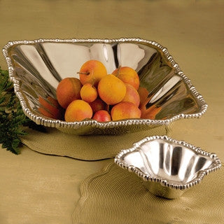 Pewter PEARL olanissimo square bowl (small)