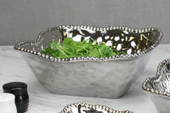PB 006 Verona Porcelain Medium Square Salad Bowl 2252
