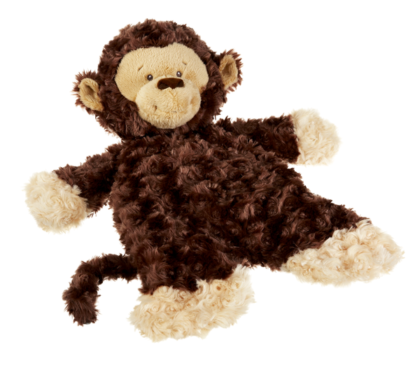 GNZ 018 Baby Flat A Pat Sleepy Plush Toy Monkey BG4030