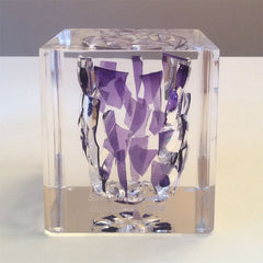 ACC 004 Wedding Glass Shards Cube
