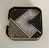 TT 001 Set of 4 Coasters Savoy Gold Trim 903177