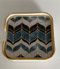 TT 001 Set of 4 Coasters Savoy Gold Trim 903177