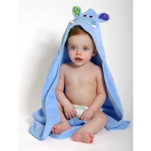 ZOO 006 Baby Hooded Bath Towel Henry The Hippo ZOO 054