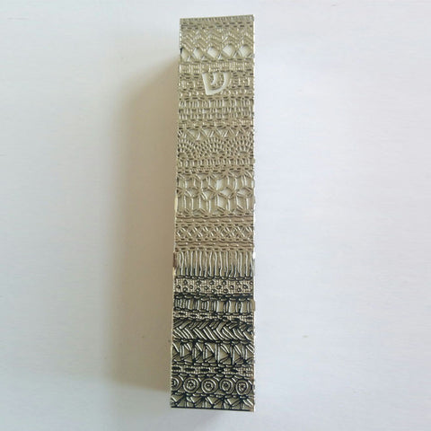 MET 020 Mezuzah Ribbon Lace XSMALL ME82XS-W