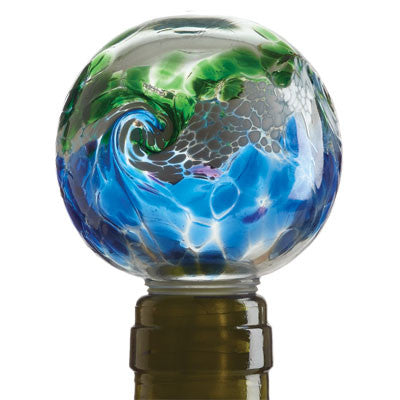 KIT 029 Wine Stopper Van Glow- Blue/Green  TT-WSVG-04-BG