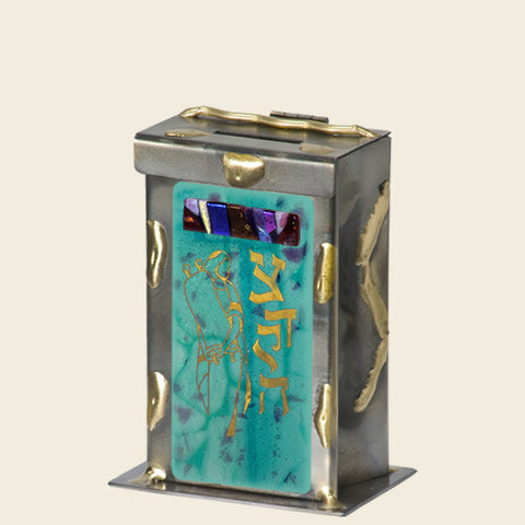 GR 053 Large Bat Mitzvah Girl Tzedakah Box TZBAT