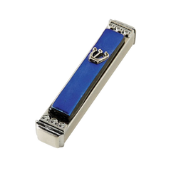 TB 047 Ice Blue Mezuzah BLU