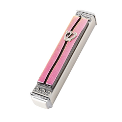 TB 049 Magenta Tallit Mezuzah MT