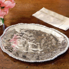 6270 ORGANIC PEARL Nova Triangle Platter (large)