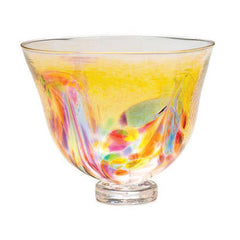 KIT 002 Small Glass Bowl Art Nouveau - Amber TT-ANCB-04-AB